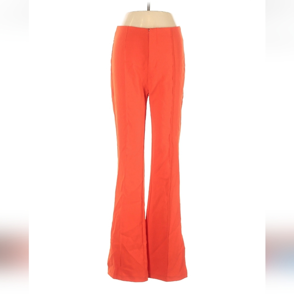 Vici Vibrant Orange Flare Pants